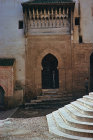 Door of Madrasa (Koranic School), Sali, Morocco